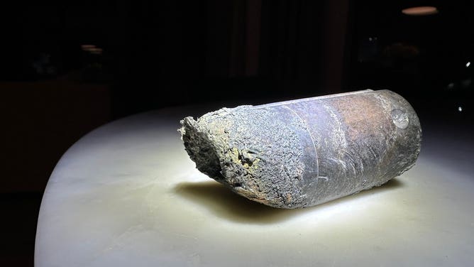 A piece of suspected space debris came crashing down through a Naples, Florida home on March 8, 2024.